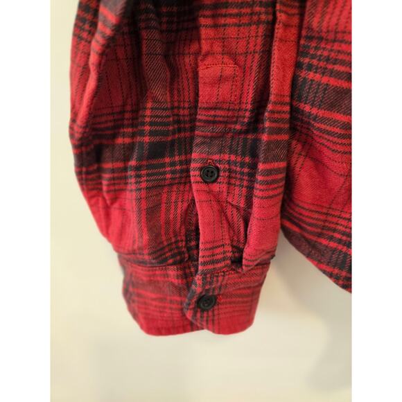 Alpine Design Red and Black Flannel Size XL NWT - Picture 4 of 10